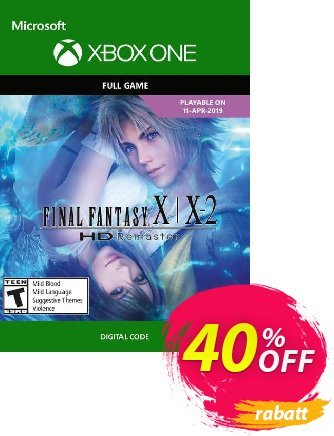 Final Fantasy X/X-2 HD Remaster Xbox One - UK  Gutschein Final Fantasy X/X-2 HD Remaster Xbox One (UK) Deal Aktion: Final Fantasy X/X-2 HD Remaster Xbox One (UK) Exclusive Easter Sale offer 