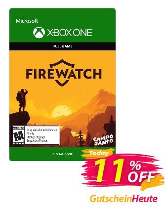 Firewatch Xbox One Gutschein Firewatch Xbox One Deal Aktion: Firewatch Xbox One Exclusive Easter Sale offer 