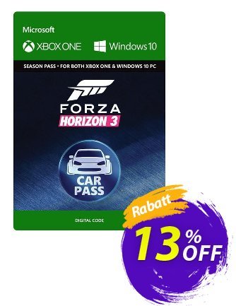 Forza Horizon 3 Car Pass Xbox One/PC Gutschein Forza Horizon 3 Car Pass Xbox One/PC Deal Aktion: Forza Horizon 3 Car Pass Xbox One/PC Exclusive Easter Sale offer 