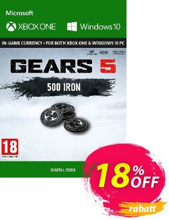 Gears 5: 500 Iron Xbox One discount coupon Gears 5: 500 Iron Xbox One Deal - Gears 5: 500 Iron Xbox One Exclusive Easter Sale offer 
