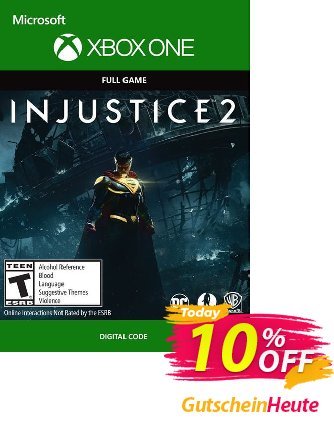 Injustice 2 Xbox One Coupon, discount Injustice 2 Xbox One Deal. Promotion: Injustice 2 Xbox One Exclusive Easter Sale offer 