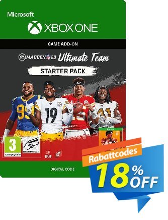 Madden NFL 20: Ultimate Team Starter Pack Xbox One Coupon, discount Madden NFL 20: Ultimate Team Starter Pack Xbox One Deal. Promotion: Madden NFL 20: Ultimate Team Starter Pack Xbox One Exclusive Easter Sale offer 