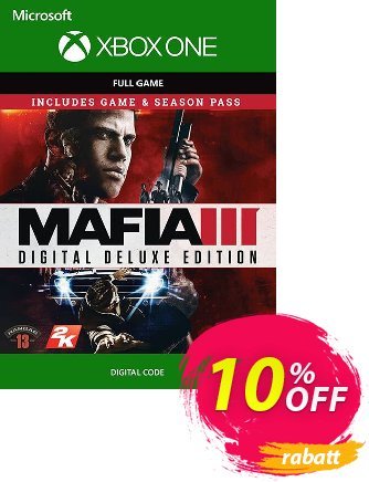Mafia III 3 Digital Deluxe Xbox One Gutschein Mafia III 3 Digital Deluxe Xbox One Deal Aktion: Mafia III 3 Digital Deluxe Xbox One Exclusive Easter Sale offer 