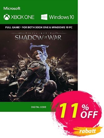 Middle-Earth: Shadow of War Xbox One / PC Gutschein Middle-Earth: Shadow of War Xbox One / PC Deal Aktion: Middle-Earth: Shadow of War Xbox One / PC Exclusive Easter Sale offer 