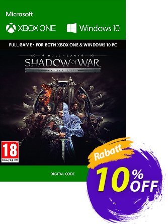 Middle-Earth: Shadow of War Silver Edition Xbox One / PC Gutschein Middle-Earth: Shadow of War Silver Edition Xbox One / PC Deal Aktion: Middle-Earth: Shadow of War Silver Edition Xbox One / PC Exclusive Easter Sale offer 