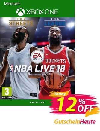 NBA Live 18 Xbox One Gutschein NBA Live 18 Xbox One Deal Aktion: NBA Live 18 Xbox One Exclusive Easter Sale offer 
