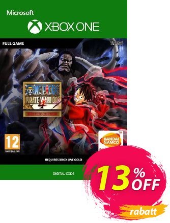 One Piece: Pirate Warriors 4 - Deluxe Edition Xbox One Coupon, discount One Piece: Pirate Warriors 4 - Deluxe Edition Xbox One Deal. Promotion: One Piece: Pirate Warriors 4 - Deluxe Edition Xbox One Exclusive Easter Sale offer 