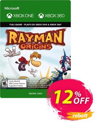 Rayman Origins - Xbox 360 / Xbox One Coupon, discount Rayman Origins - Xbox 360 / Xbox One Deal. Promotion: Rayman Origins - Xbox 360 / Xbox One Exclusive Easter Sale offer 