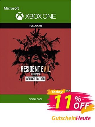 Resident Evil 7 - Biohazard Deluxe Edition Xbox One Coupon, discount Resident Evil 7 - Biohazard Deluxe Edition Xbox One Deal. Promotion: Resident Evil 7 - Biohazard Deluxe Edition Xbox One Exclusive Easter Sale offer 