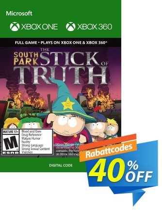 South Park The Stick of Truth - Xbox 360 / Xbox One Coupon, discount South Park The Stick of Truth - Xbox 360 / Xbox One Deal. Promotion: South Park The Stick of Truth - Xbox 360 / Xbox One Exclusive Easter Sale offer 