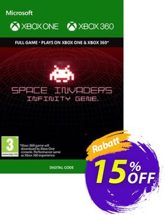 Space Invaders Infinity Gene Xbox 360 / Xbox One Gutschein Space Invaders Infinity Gene Xbox 360 / Xbox One Deal Aktion: Space Invaders Infinity Gene Xbox 360 / Xbox One Exclusive Easter Sale offer 