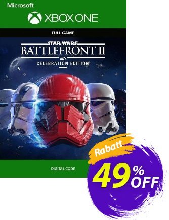 Star Wars Battlefront II 2 - Celebration Edition Xbox One (US) Coupon, discount Star Wars Battlefront II 2 - Celebration Edition Xbox One (US) Deal. Promotion: Star Wars Battlefront II 2 - Celebration Edition Xbox One (US) Exclusive Easter Sale offer 