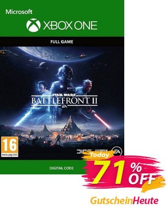 Star Wars Battlefront II Xbox One (UK) Coupon, discount Star Wars Battlefront II Xbox One (UK) Deal. Promotion: Star Wars Battlefront II Xbox One (UK) Exclusive Easter Sale offer 