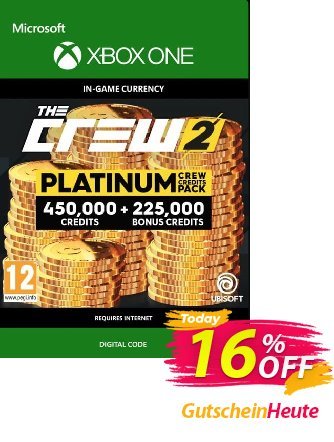 The Crew 2 Platinum Crew Credits Pack Xbox One Gutschein The Crew 2 Platinum Crew Credits Pack Xbox One Deal Aktion: The Crew 2 Platinum Crew Credits Pack Xbox One Exclusive Easter Sale offer 