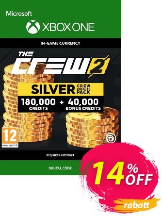 The Crew 2 Silver Crew Credits Pack Xbox One Gutschein The Crew 2 Silver Crew Credits Pack Xbox One Deal Aktion: The Crew 2 Silver Crew Credits Pack Xbox One Exclusive Easter Sale offer 