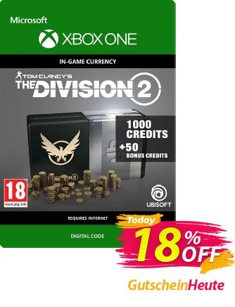 Tom Clancy's The Division 2 1050 Credits Xbox One discount coupon Tom Clancy's The Division 2 1050 Credits Xbox One Deal - Tom Clancy's The Division 2 1050 Credits Xbox One Exclusive Easter Sale offer 