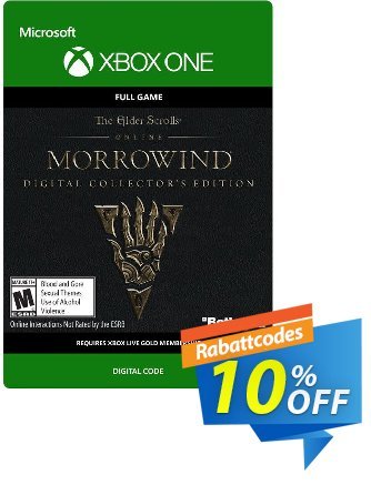 The Elder Scrolls Online Morrowind Collectors Edition Xbox One Gutschein The Elder Scrolls Online Morrowind Collectors Edition Xbox One Deal Aktion: The Elder Scrolls Online Morrowind Collectors Edition Xbox One Exclusive Easter Sale offer 