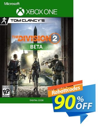 Tom Clancys The Division 2 Xbox One Beta discount coupon Tom Clancys The Division 2 Xbox One Beta Deal - Tom Clancys The Division 2 Xbox One Beta Exclusive Easter Sale offer 