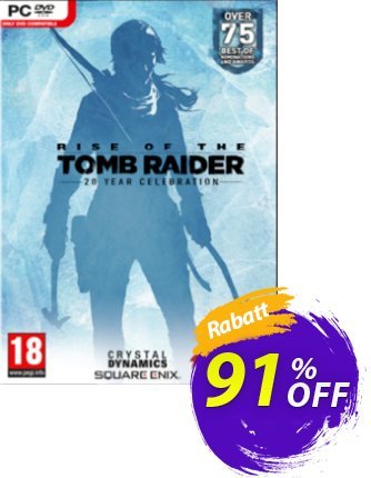 Rise of the Tomb Raider 20 Year Celebration PC discount coupon Rise of the Tomb Raider 20 Year Celebration PC Deal - Rise of the Tomb Raider 20 Year Celebration PC Exclusive offer 