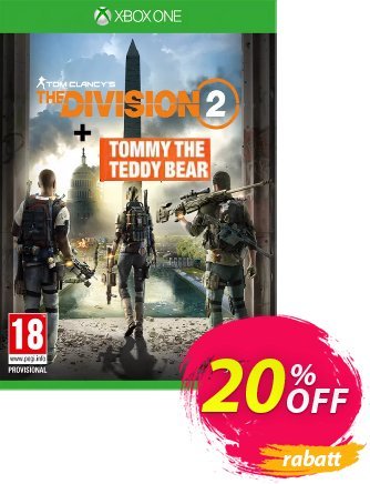 Tom Clancy's The Division 2 Xbox One Inc. Teddy Bear DLC Coupon, discount Tom Clancy's The Division 2 Xbox One Inc. Teddy Bear DLC Deal. Promotion: Tom Clancy's The Division 2 Xbox One Inc. Teddy Bear DLC Exclusive Easter Sale offer 