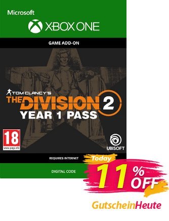 Tom Clancy's The Division 2 Xbox One - Year 1 Pass Gutschein Tom Clancy's The Division 2 Xbox One - Year 1 Pass Deal Aktion: Tom Clancy's The Division 2 Xbox One - Year 1 Pass Exclusive Easter Sale offer 