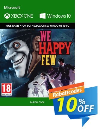 We Happy Few Xbox One / PC Coupon, discount We Happy Few Xbox One / PC Deal. Promotion: We Happy Few Xbox One / PC Exclusive Easter Sale offer 