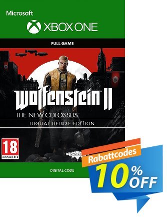 Wolfenstein 2: The New Colossus Digital Deluxe Edition Xbox One Gutschein Wolfenstein 2: The New Colossus Digital Deluxe Edition Xbox One Deal Aktion: Wolfenstein 2: The New Colossus Digital Deluxe Edition Xbox One Exclusive Easter Sale offer 