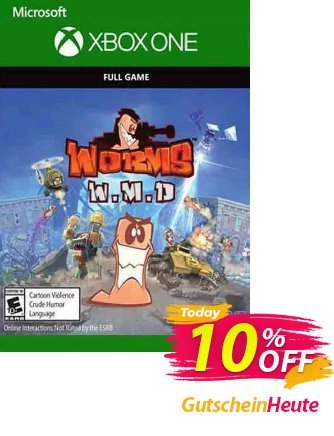 Worms W.M.D Xbox One Coupon, discount Worms W.M.D Xbox One Deal. Promotion: Worms W.M.D Xbox One Exclusive Easter Sale offer 