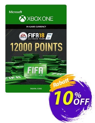 Fifa 18 - 12000 FUT Points - Xbox One  Gutschein Fifa 18 - 12000 FUT Points (Xbox One) Deal Aktion: Fifa 18 - 12000 FUT Points (Xbox One) Exclusive Easter Sale offer 