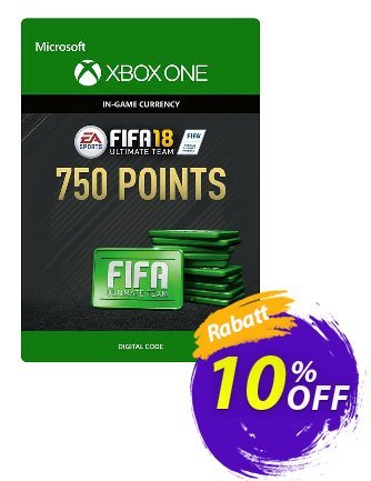 Fifa 18 - 750 FUT Points - Xbox One  Gutschein Fifa 18 - 750 FUT Points (Xbox One) Deal Aktion: Fifa 18 - 750 FUT Points (Xbox One) Exclusive Easter Sale offer 