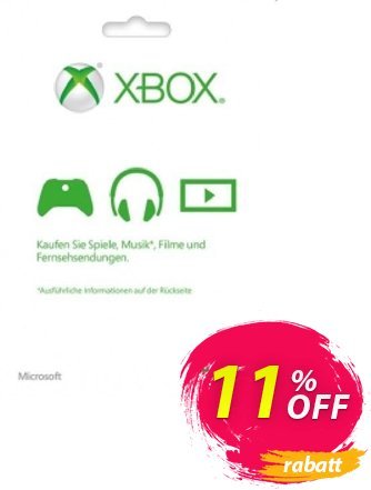 Microsoft Gift Card - 10 Euro - Xbox One/360  Gutschein Microsoft Gift Card - 10 Euro (Xbox One/360) Deal Aktion: Microsoft Gift Card - 10 Euro (Xbox One/360) Exclusive Easter Sale offer 
