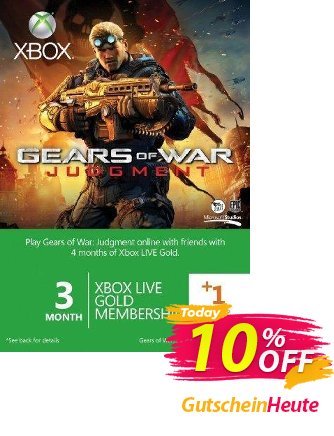 3 + 1 Month Xbox Live Gold Membership - GOW branded (Xbox One/360) discount coupon 3 + 1 Month Xbox Live Gold Membership - GOW branded (Xbox One/360) Deal - 3 + 1 Month Xbox Live Gold Membership - GOW branded (Xbox One/360) Exclusive Easter Sale offer 