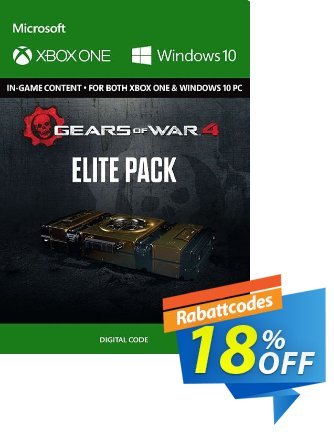 Gears of War 4: Elite Content Pack Xbox One / PC Coupon, discount Gears of War 4: Elite Content Pack Xbox One / PC Deal. Promotion: Gears of War 4: Elite Content Pack Xbox One / PC Exclusive Easter Sale offer 