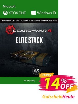 Gears of War 4 : Elite Stack Content Pack Xbox One / PC discount coupon Gears of War 4 : Elite Stack Content Pack Xbox One / PC Deal - Gears of War 4 : Elite Stack Content Pack Xbox One / PC Exclusive Easter Sale offer 