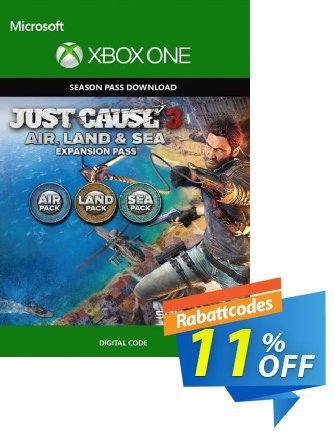 Just Cause 3 Land, Sea, Air Expansion Pass Xbox One discount coupon Just Cause 3 Land, Sea, Air Expansion Pass Xbox One Deal - Just Cause 3 Land, Sea, Air Expansion Pass Xbox One Exclusive Easter Sale offer 