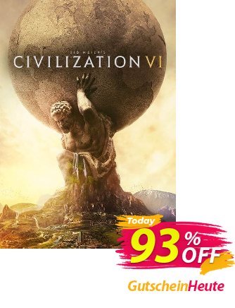 Sid Meier’s Civilization VI 6 PC - Global  Gutschein Sid Meier’s Civilization VI 6 PC (Global) Deal Aktion: Sid Meier’s Civilization VI 6 PC (Global) Exclusive offer 