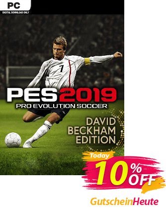 Pro Evolution Soccer - PES 2019 David Beckham Edition PC Gutschein Pro Evolution Soccer (PES) 2024 David Beckham Edition PC Deal Aktion: Pro Evolution Soccer (PES) 2024 David Beckham Edition PC Exclusive offer 