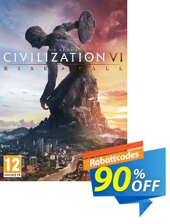 Sid Meier's Civilization VI 6 PC Rise and Fall DLC discount coupon Sid Meier's Civilization VI 6 PC Rise and Fall DLC Deal - Sid Meier's Civilization VI 6 PC Rise and Fall DLC Exclusive offer 
