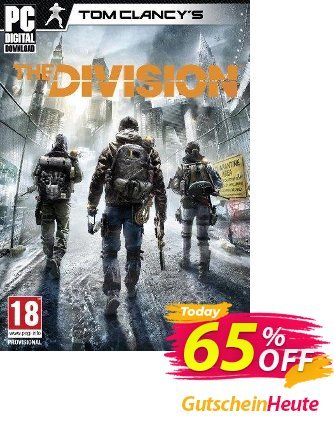 Tom Clancy's The Division PC discount coupon Tom Clancy's The Division PC Deal - Tom Clancy's The Division PC Exclusive offer 