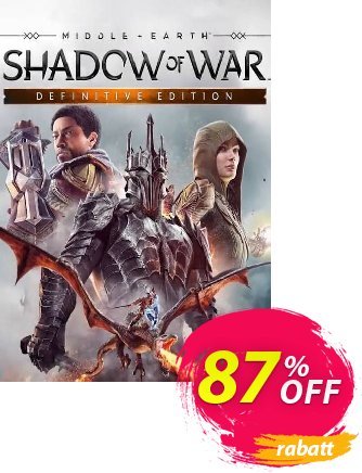 Middle-earth Shadow of War Definitive Edition PC Gutschein Middle-earth Shadow of War Definitive Edition PC Deal Aktion: Middle-earth Shadow of War Definitive Edition PC Exclusive offer 