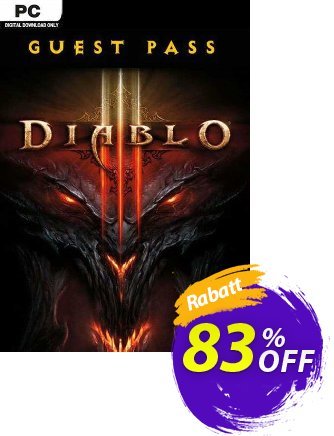 Diablo III 3 Guest Pass (PC) discount coupon Diablo III 3 Guest Pass (PC) Deal - Diablo III 3 Guest Pass (PC) Exclusive offer 
