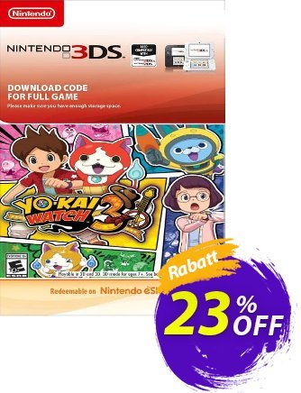 Yo-Kai Watch 3 3DS Coupon, discount Yo-Kai Watch 3 3DS Deal 2024 CDkeys. Promotion: Yo-Kai Watch 3 3DS Exclusive Sale offer 