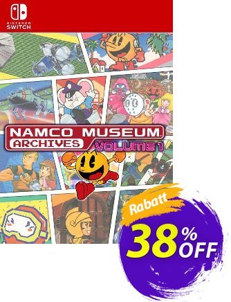 Namco Museum Archives Vol 1 Switch (EU) Coupon, discount Namco Museum Archives Vol 1 Switch (EU) Deal 2024 CDkeys. Promotion: Namco Museum Archives Vol 1 Switch (EU) Exclusive Sale offer 
