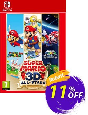 Super Mario 3D All-Stars Switch - EU  Gutschein Super Mario 3D All-Stars Switch (EU) Deal 2024 CDkeys Aktion: Super Mario 3D All-Stars Switch (EU) Exclusive Sale offer 
