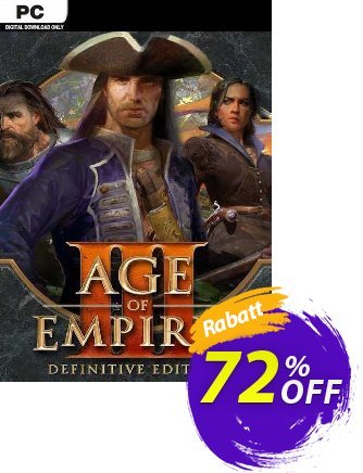 Age of Empires III: Definitive Edition PC Gutschein Age of Empires III: Definitive Edition PC Deal 2024 CDkeys Aktion: Age of Empires III: Definitive Edition PC Exclusive Sale offer 