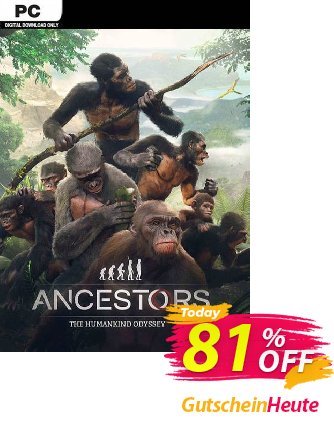 Ancestors: The Humankind Odyssey PC (WW) (Steam) Coupon, discount Ancestors: The Humankind Odyssey PC (WW) (Steam) Deal 2024 CDkeys. Promotion: Ancestors: The Humankind Odyssey PC (WW) (Steam) Exclusive Sale offer 