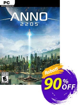Anno 2205 PC (EU) Coupon, discount Anno 2205 PC (EU) Deal 2024 CDkeys. Promotion: Anno 2205 PC (EU) Exclusive Sale offer 