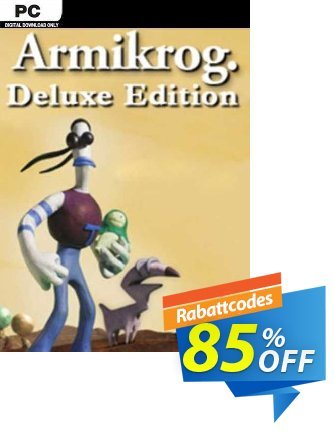 Armikrog Deluxe Edition PC Coupon, discount Armikrog Deluxe Edition PC Deal 2024 CDkeys. Promotion: Armikrog Deluxe Edition PC Exclusive Sale offer 