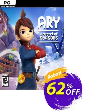 Ary and the Secret of Seasons PC Coupon, discount Ary and the Secret of Seasons PC Deal 2024 CDkeys. Promotion: Ary and the Secret of Seasons PC Exclusive Sale offer 