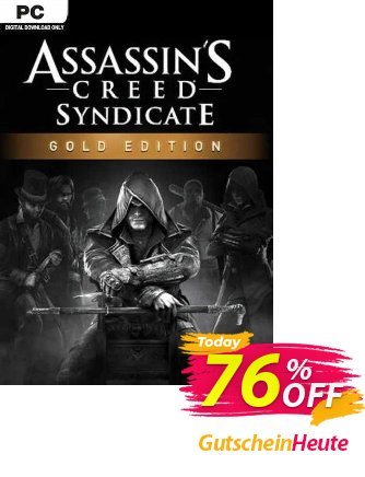 Assassin’s Creed Syndicate - Gold Edition PC (EU) Coupon, discount Assassin’s Creed Syndicate - Gold Edition PC (EU) Deal 2024 CDkeys. Promotion: Assassin’s Creed Syndicate - Gold Edition PC (EU) Exclusive Sale offer 